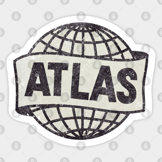 Atlas Comics Sticker by ThirteenthFloor